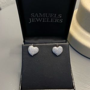 Diamond Heart earrings